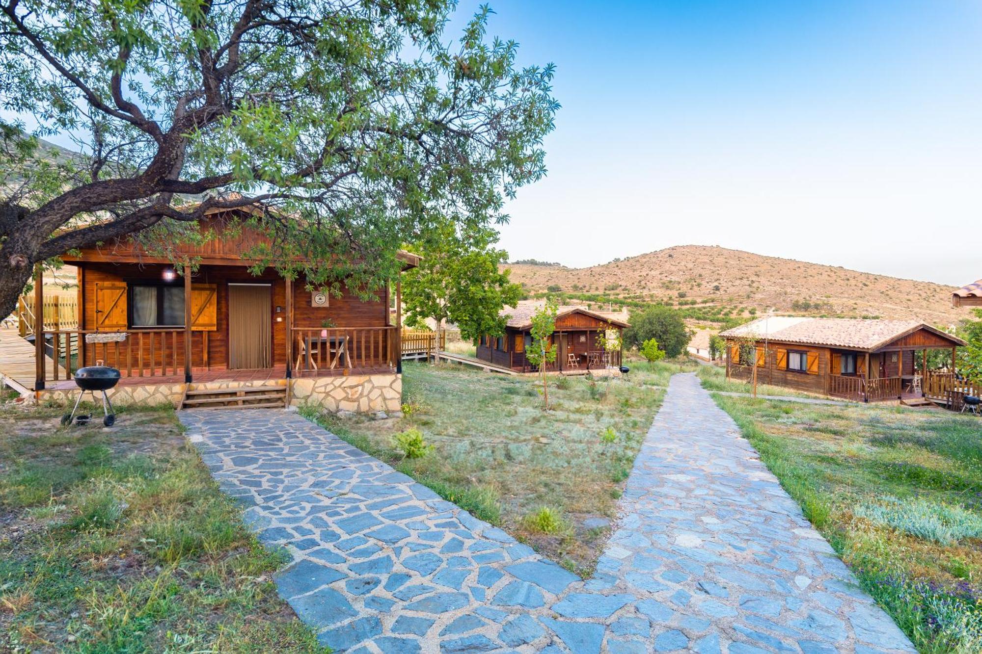 Aldea Los Odres - Cabanas De Madera De 1ª Con Piscina Privada Y Bbq En La Puerta Moratalla  Zimmer foto